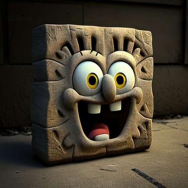 3D model SpongeBob SquarePants Movie game (STL)